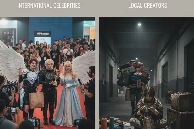 Malaysian Conventions Exploit Cosplayers