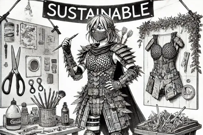 Sustainable and Upcycled Cosplay