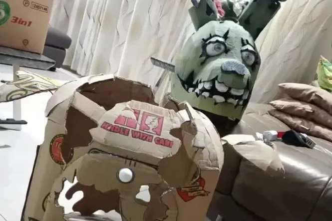 The Man Who Transforms Trash Into Triumphant Cosplay