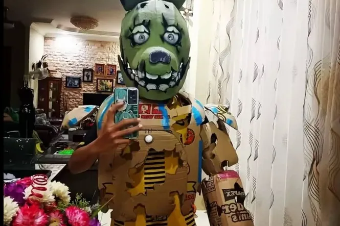 The Man Who Transforms Trash Into Triumphant Cosplay